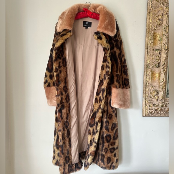 Unreal Fur - Cheetah Print Coat - Picture 9 of 11
